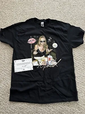 McDonalds Mariah Menu Large T-Shirt Mariah Carey New Size Large Collectible • $29