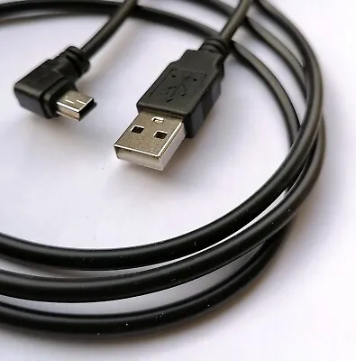 Right Angle 90 Degree Mini USB Cable Cord Compatible With TomTom Start Garmin • $5.04