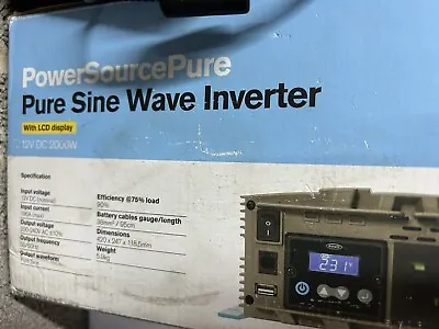 2000 Watt Ring Pure Sine Wave Inverter  • £300