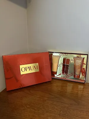Opium Vintage Yves Saint Laurent Set Oriental Secrets Toilette Moisturizer Creme • $149.99