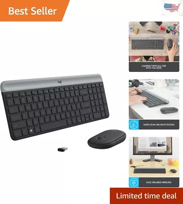 Keyboard And Mouse Combo - 2.4 GHz USB Receiver Compatible With Windows • $89.07