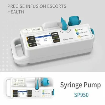 Medical Syringe Infusion Pump Standard IV Fluid Injection Control Alarm Sp950 • $319