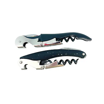 2 Pcs Rabbit Pulltap's Waiter's Friend Corkscrew Wine Bottle Opener Foil Cutter • $15.17