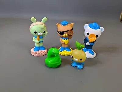 Octonauts Figures Cake Toppers Captain Barnacles Kwazii Cat Pirate Tweak Rabbit  • $12