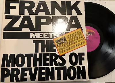 FRANK ZAPPA Frank Zappa Meets The Mothers Of Prevention VINYL 1985 ROCK • $9