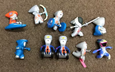 McDonald's London 2012 Mascots Toys Set Of  10 • £29.99