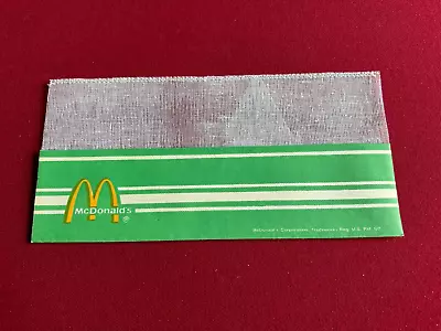 1970's McDonald's  Un-Used  Employee (Green) Paper Hat (Scarce / Vintage) • $39