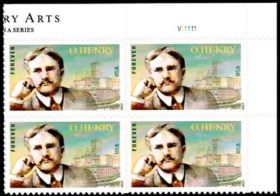 US Scott # 4705 Plate Block Of 4 Stamps MNH O Henry  • $4.79