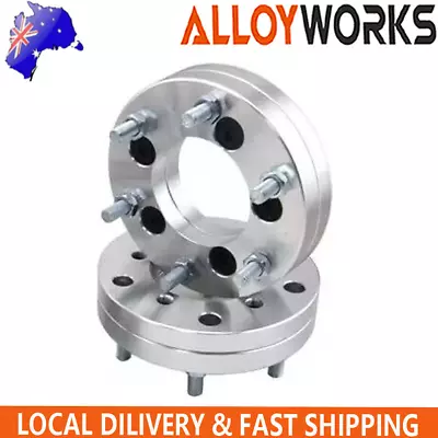 2Pcs Wheel Spacer Adapters 5x139.7 To 6x139.7mm 12x1.5 38mm 6 Stud Universal Asi • $89