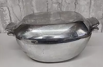 NAMBE #13 10.75  Aluminum Casserole Dish Lid/ Tray Mid Century Modern Vintage VG • $28.79