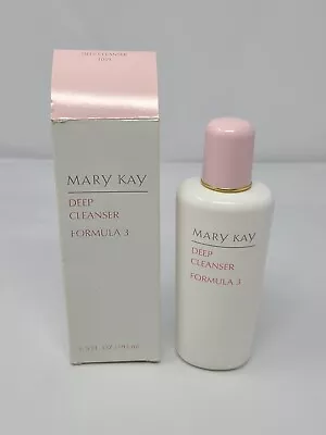 Mary Kay Deep Cleanser Formula 3 1059 6.5 Oz New / Old Stock Discontinued NOS • $24.95