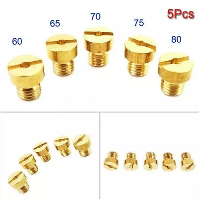 5mm-Carburetor Jets #60 65 70 75 80 For Racing Carb 50 60 80cc Motorized Bicycle • $7.87