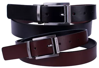 Stacy Adams 6-198 Twist Reversible Belt Mens Adjustable Belt Color Options • $9.99