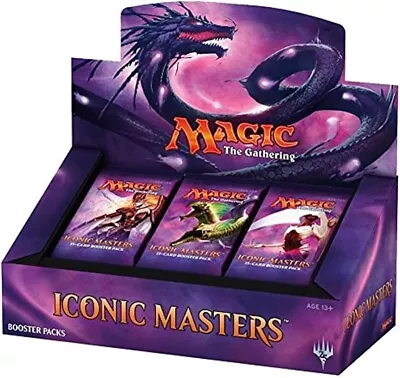 MTG Iconic Masters Booster Box (Factory Sealed) • £175