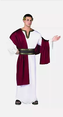 NIP Deluxe Caesar Roman Greek Toga Adult Costume • $40