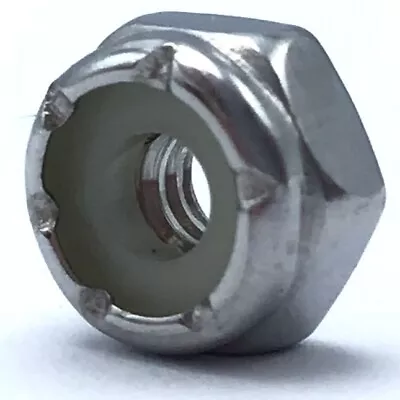 Stainless Steel Nylon Insert Hex Lock Nuts Nylock U Choose Sizes And Quantities • $9.95