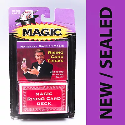 Vtg. Marshall Brodien Magic RISING CARD TRICKS DECK | NEW | 1995 Harmony Toy Ltd • $48.79