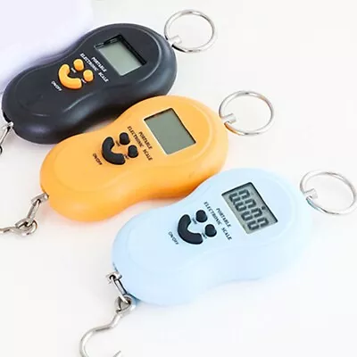 Electronic Scale Mini Hanging Scale Portable Postal Blue Digital Fish Scale • $12.45