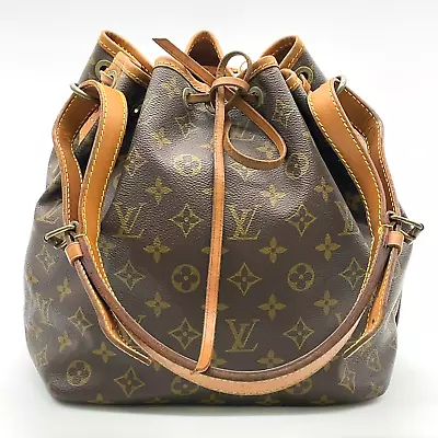 Auth Louis Vuitton Monogram Petit Noe New Model M40818 Shoulder Bag  JN040061 • $155