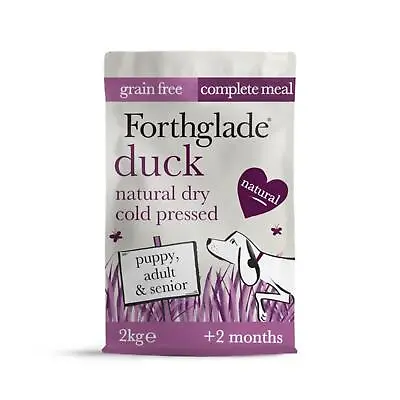 Forthglade Cold Pressed Natural Complete Adult Dry Dog Food Grain Free Meal • £21.71