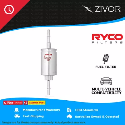 New RYCO Fuel Filter In-Line For FORD FIESTA WQ XR4 2.0L Duratec N4JB Z629 • $61.50