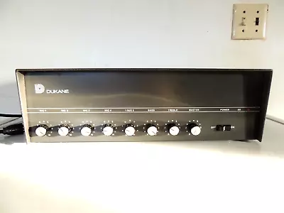 Vintage DUKANE Amplifier Model 1A778 105W 1984 • $89.70