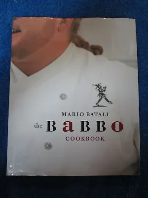 The Babbo Cookbook 1st Edition **FLAT-SIGNED** By Chef Mario Batali  • $45