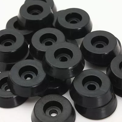 £4.78 • Buy 20/40 Pcs Rubber Table Chair Leg Feet Floor Pads Skid Glide Protectors 18mm Dia