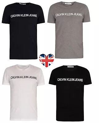 Calvin Klein T-shirts CK 100% Organic Cotton Crew Neck Short Sleeve • £19.99