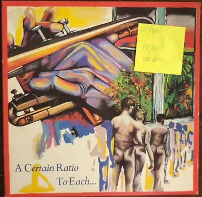 A Certain Ratio To Each Vinyl Record VG+/VG FACT35 1981 • £26.50