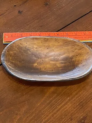 Antique Primitive Reproduction Treenware Salem Collection Dough Bowl 9x5 New • $24.99