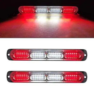 LED Emergency Firefighter Light Bar Directional Hazard Warning Rear Fire Strobe • $38.99