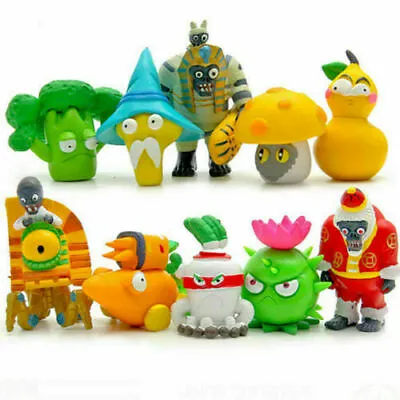 10pcs Plants Vs Zombies Mushrooms Cake Decor Topper Figurines Action Figures Toy • $28.95