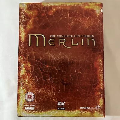 MERLIN (2008 TV Series) FIFTH SERIES 5-Disc DVD • $33.99