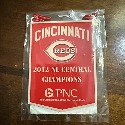 Cincinnati Reds 2012 NL Central Champions Ornament PNC Bank  Reds Fest • $5