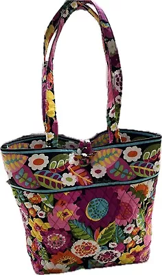 Vera Bradley Everyday Tote Bag Toggle Closure Retired Va Va Bloom Pattern NWOT • $24.99