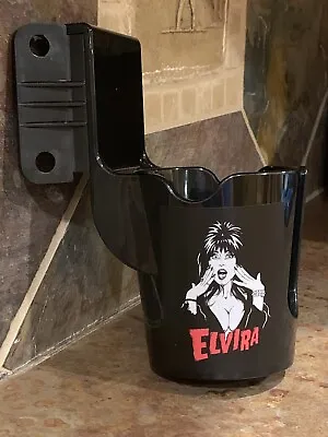Custom ELVIRA House Of Horrors Pinball Machine Drinking Beverage Cup Holder Mod! • $34.99