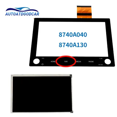 8  Navigation NAV LCD Touch Screen Display Digitizer For Mitsubishi Outlander • $143.52