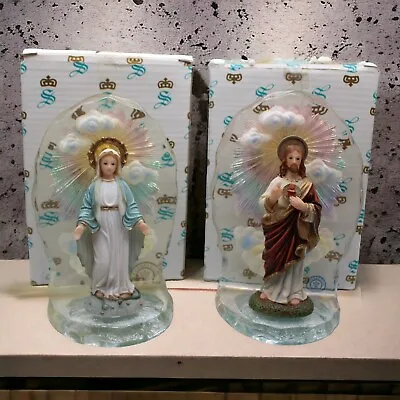 Vintage Montefiori Collection Religious Figurines Statues Resin • $42