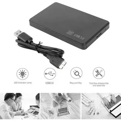 USB 3.0   1TB External Hard Drive Disks HDD Ultra Slim 2.5  Fit PC Laptop PS4 PS • $42.95