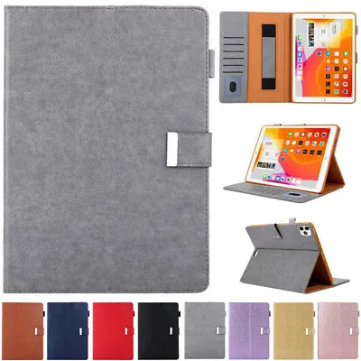 For IPad 5/6/7/8/9th Gen Air Mini 6 Pro 11 Smart Leather Wallet Stand Case Cover • $26.49