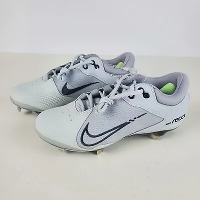 Nike Hyperdiamond 4 Elite Womens Softball Cleat Wolf Grey CZ5917-004 Size 10 • $48