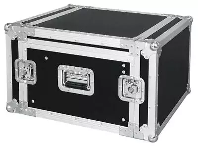 6U 19  Rack Flight Case 45cm With 10U Adjustable Mixer Space SA06BLKM • £284.09