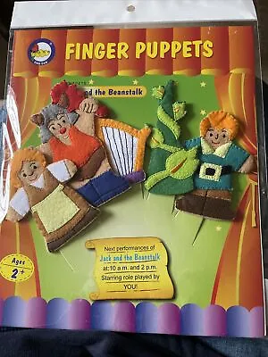 Jack And The Beanstalk Finger Puppet Set - Storytime School Children Teachers • £7.50