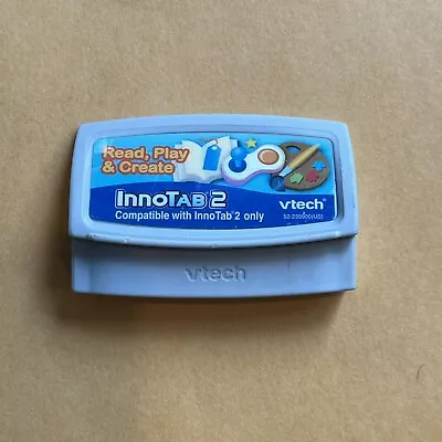 VTech Game InnoTab 2 Read Play Create Game Cartridge FREE SHIPPING • $8.99