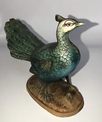 $19.50 • Buy VTG Peacock Bird Figurine National Potteries Japan