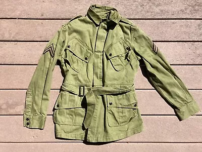 Wwii Us Airborne Paratrooper M1942 M42 Jump Jacket- 40r • $43