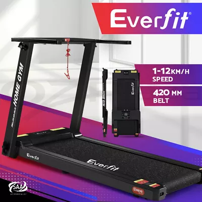 Everfit Treadmill Electric Home Gym Exercise Machine Fitness Equipment Compact • $347.95