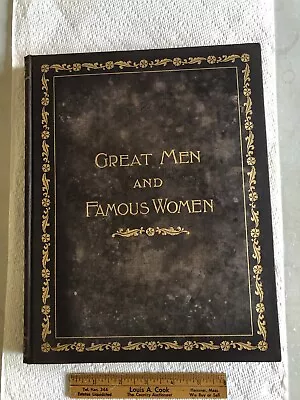 Great Men & Famous Women Soldiers & Sailors Volume II 1894 Selmar Hess • $15