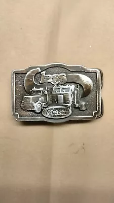 Vintage 1978 **peterbilt Class** Truck Company Advertisement Belt Buckle • $9